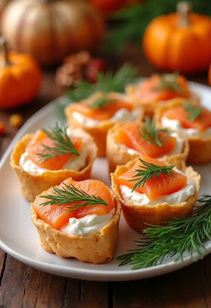 30+ Seafood Recipes for Thanksgiving Feasts 164 30+ Seafood Recipes for Thanksgiving Feasts - 26. Smoked Salmon and Cream Cheese Wraps