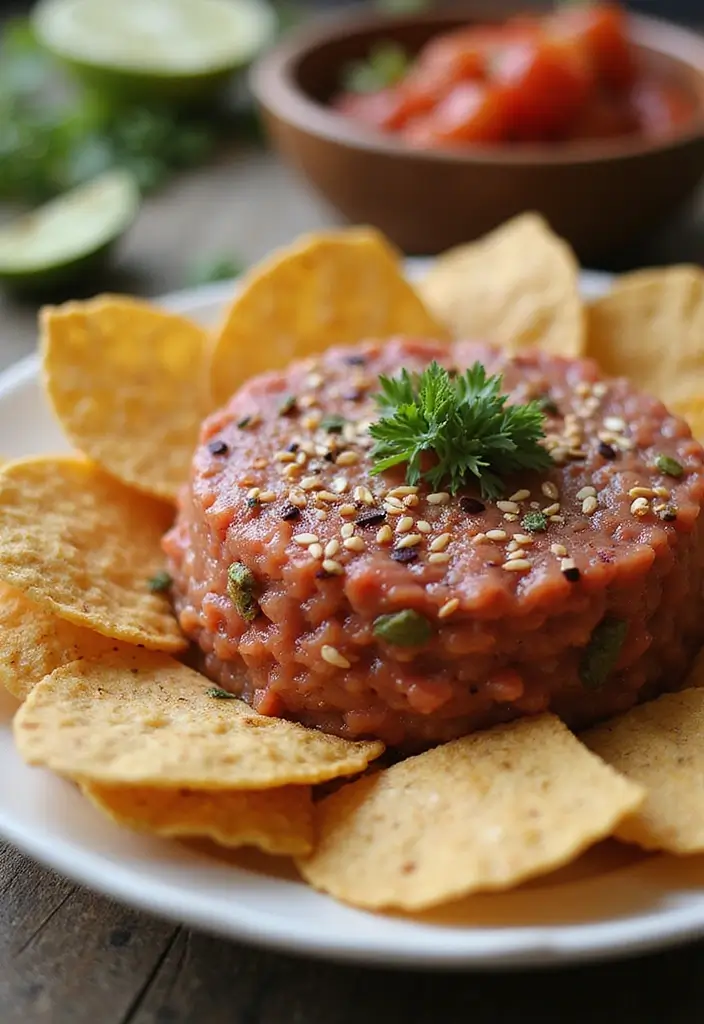 30+ Seafood Recipes for Thanksgiving Feasts 178 30+ Seafood Recipes for Thanksgiving Feasts - 28. Tuna Tartare