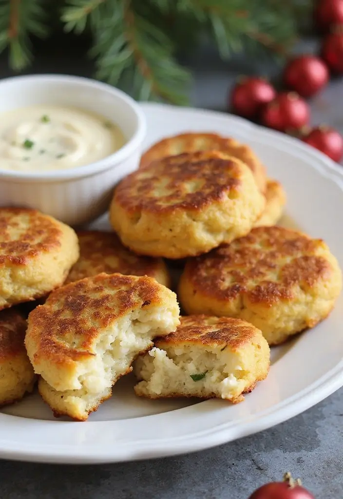 30+ Seafood Recipes for a Cozy Christmas Dinner 59 30+ Seafood Recipes for a Cozy Christmas Dinner - 11. Crab Cakes with Remoulade Sauce
