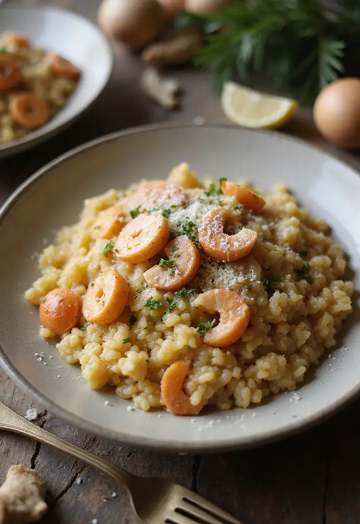 30+ Seafood Recipes for a Cozy Christmas Dinner 134 30+ Seafood Recipes for a Cozy Christmas Dinner - 22. Seafood Risotto