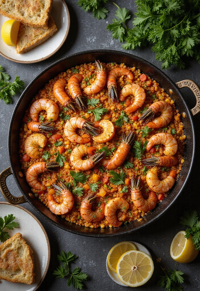 30+ Seafood Recipes for a Cozy Christmas Dinner 25 30+ Seafood Recipes for a Cozy Christmas Dinner - 5. Seafood Paella