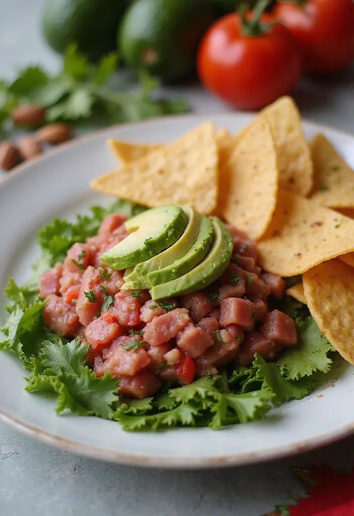 30+ Seafood Recipes for a Cozy Christmas Dinner 39 30+ Seafood Recipes for a Cozy Christmas Dinner - 7. Tuna Tartare with Avocado